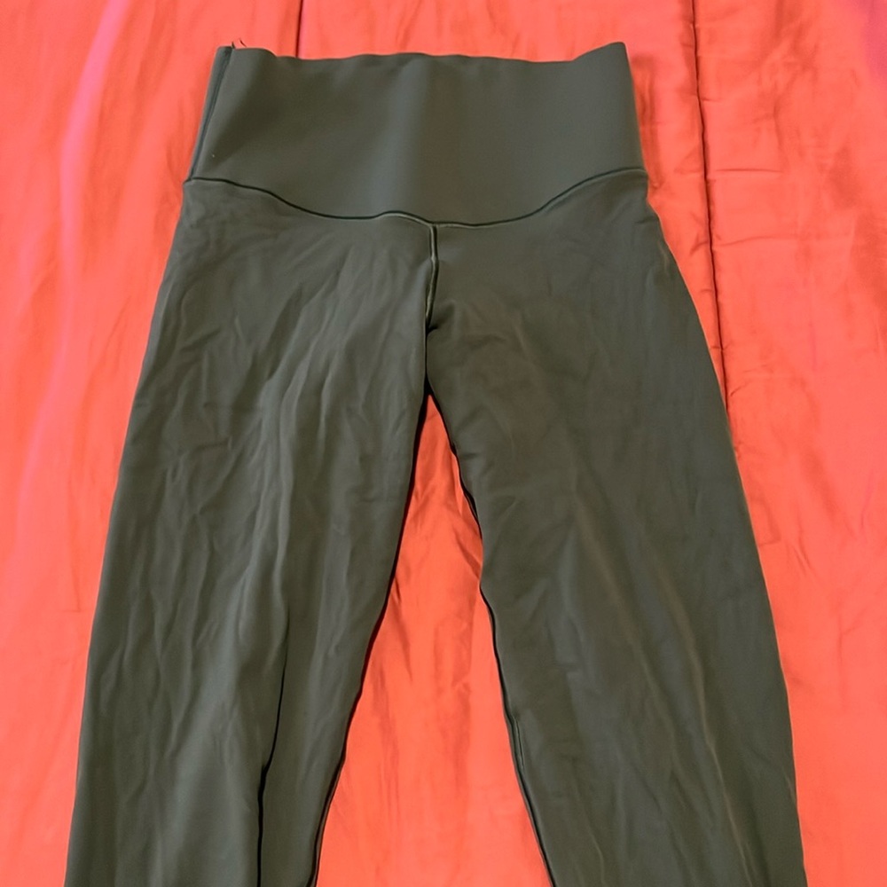 Aerie size xs real me extra leggings green